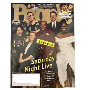 People Magazine February 10 2025 Secrets of Saturday Night LIve Taylor Swift